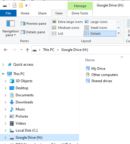 Google Drive for desktop – PALCS HelpDesk